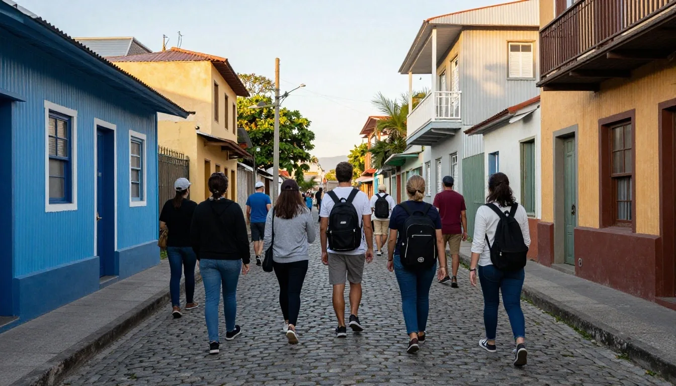 Visita guiada en una calle histórica de San Telmo