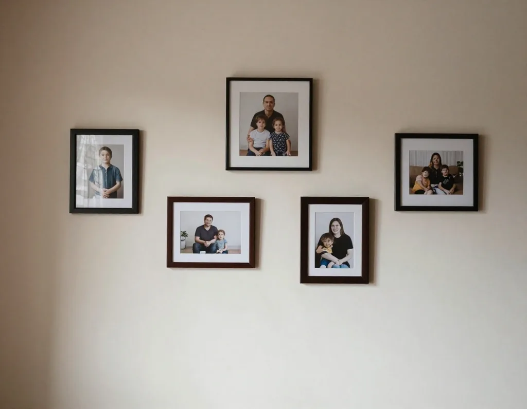 Cuidado doméstico de fotografías familiares
