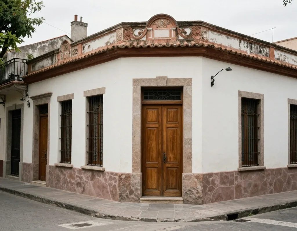 Cuadra con frentes catalogados en Buenos Aires
